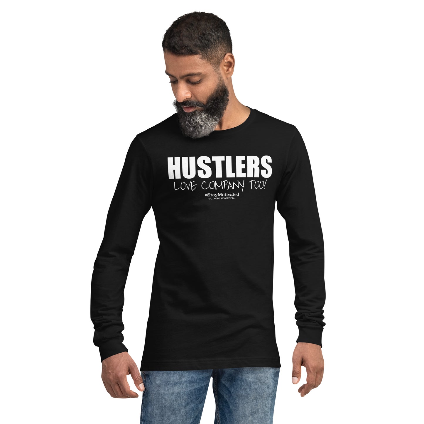 HUSTLER LOVE COMPANY TOO! Long Sleeve Tee