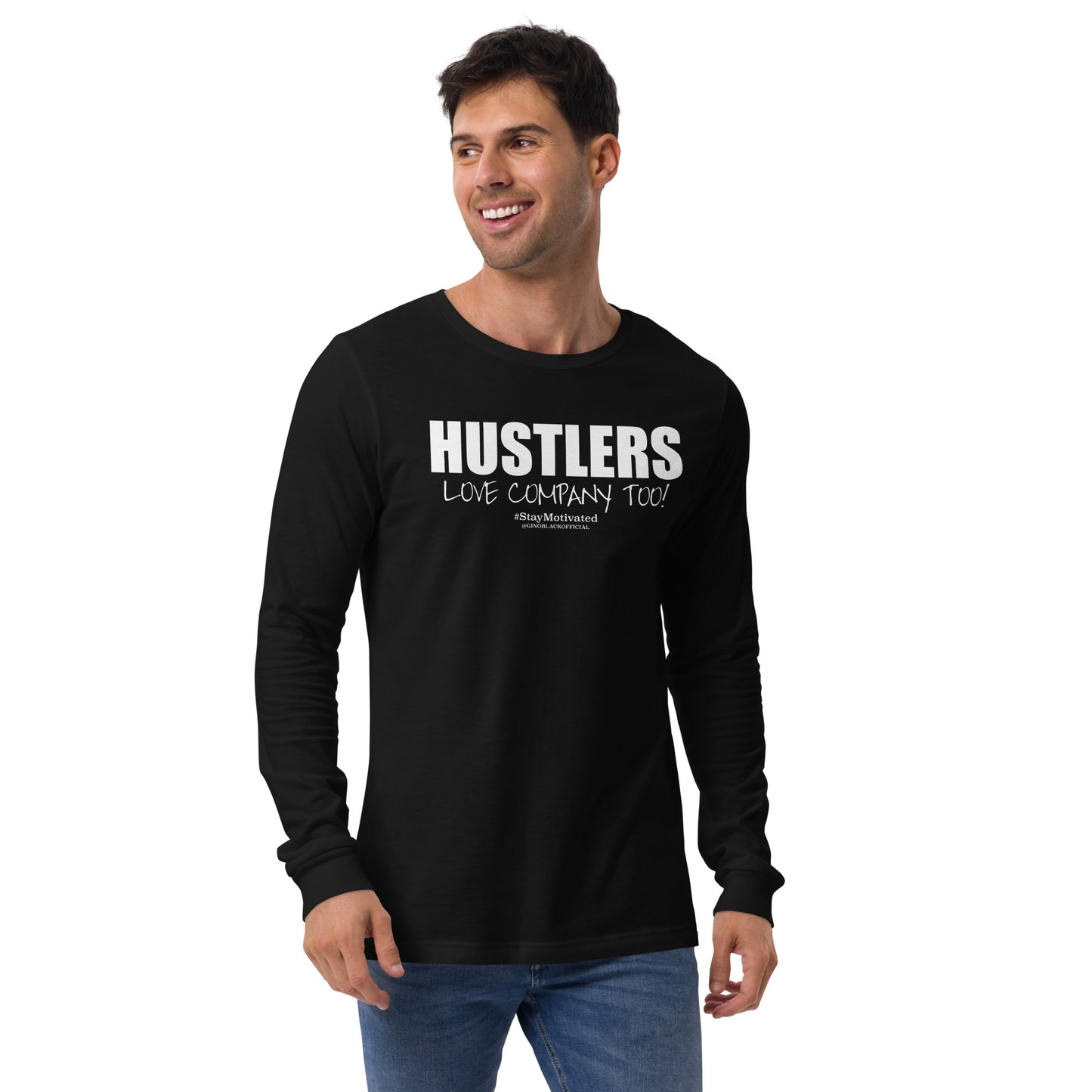 HUSTLER LOVE COMPANY TOO! Long Sleeve Tee