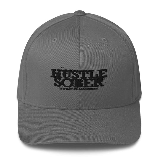 HUSTLE SOBER Structured Cap