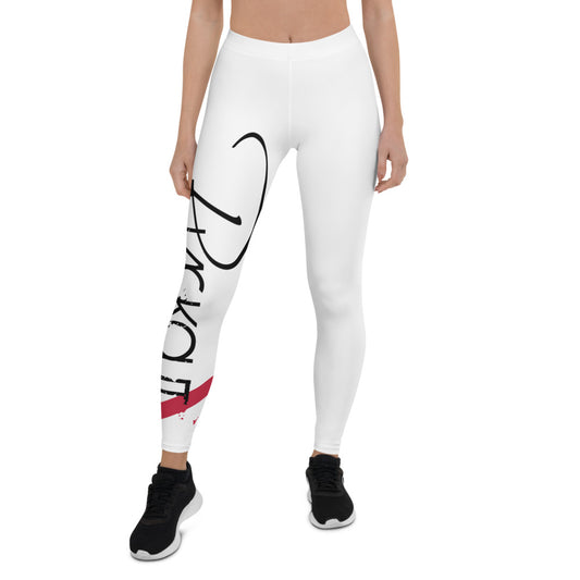 Blackout7 Leggings (White)